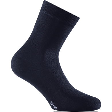 Rohner Day Sock Ankle Basic Soft Touch navy 3-pack